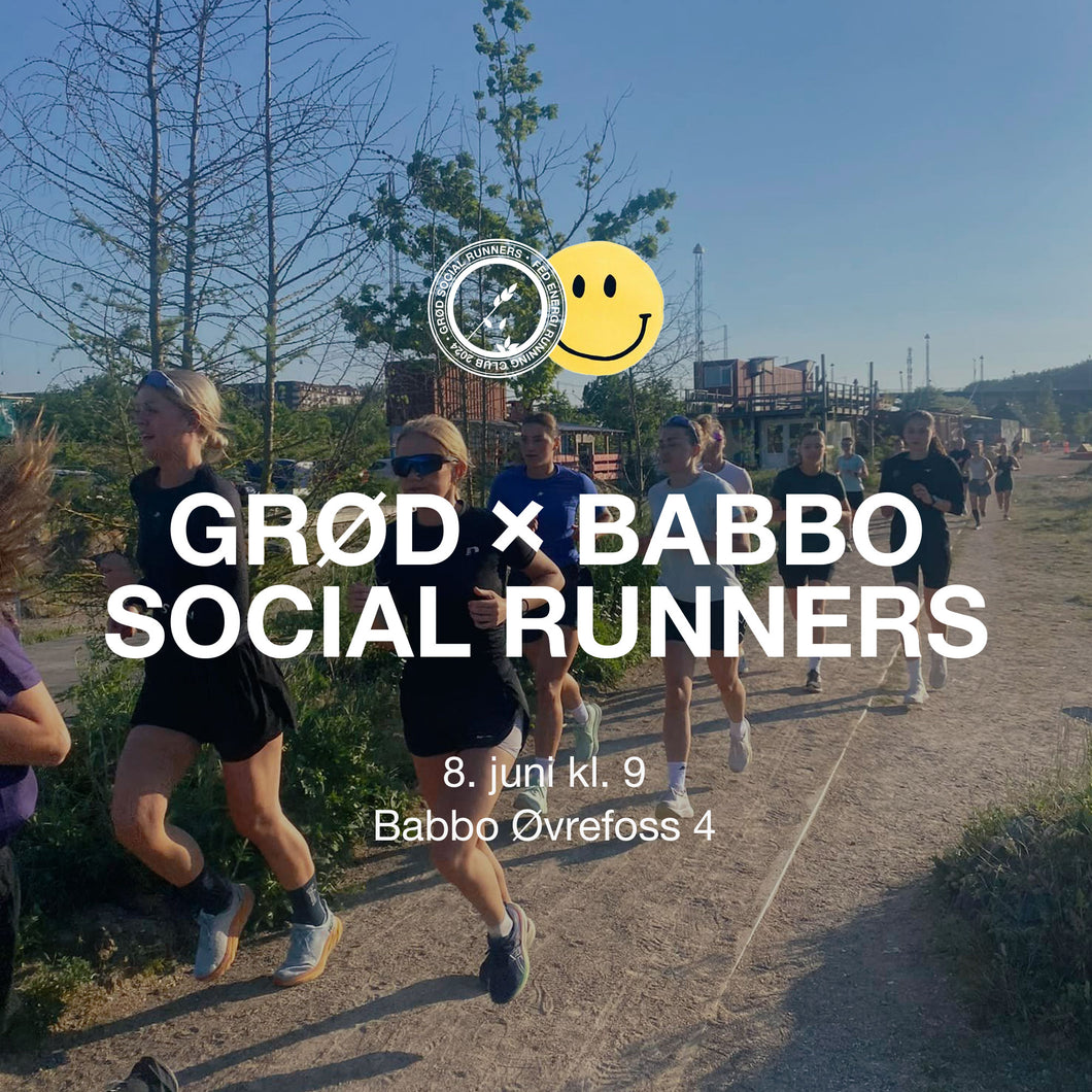 GRØD X Babbo Social Runners