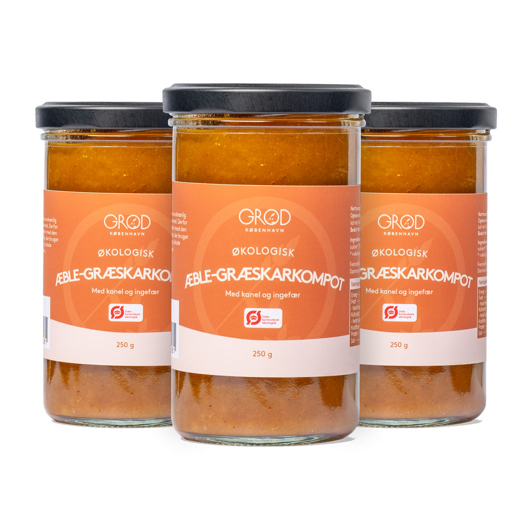 Bundle: Organic Apple-Pumpkin Compote 3-pack